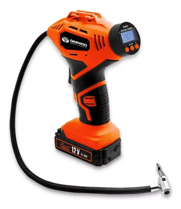 Compresor Inflador Aire Inalámbrico Dwci155 Daewoo