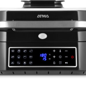 Freidora de aire y Grill ATMA Digital 6.3 L Negro