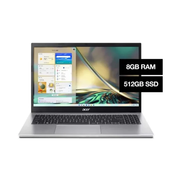 Notebook Acer Aspire Go15 - Core i3 8GB Ram 512GB SSD