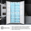 Heladera Hisense Side By Side 468L Negra Rs3n428nab - Image 6