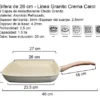 Bífera 26 Cm Carol Antiadherente Crema Granito Inducción - Image 2