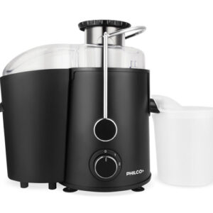 Extractor de jugo eléctrico 2 velocidades 400W negro Philco