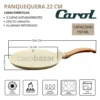 Panquequera Induccion Antiadherente 22cm Granito crema Carol - Image 3