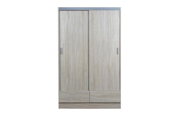 Placard tana eco Corredizo 2 puertas, 2 cajones Ricchezze