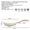 Sartén Inducción Antiadherente 26 Cm Granito Crema Carol - Image 3